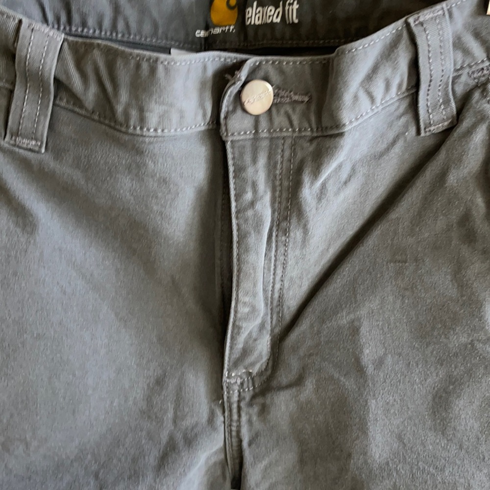 CARHARTT-Relaxed Fit, Cargo Work Shorts-Size 34